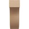 Ekena Millwork 12"W x 24"D x 36"H Classic Del Monte Rough Cedar Woodgrain TimberThane Corbel, Primed Tan CORUR12X24X36DELRCPR - alternate 5